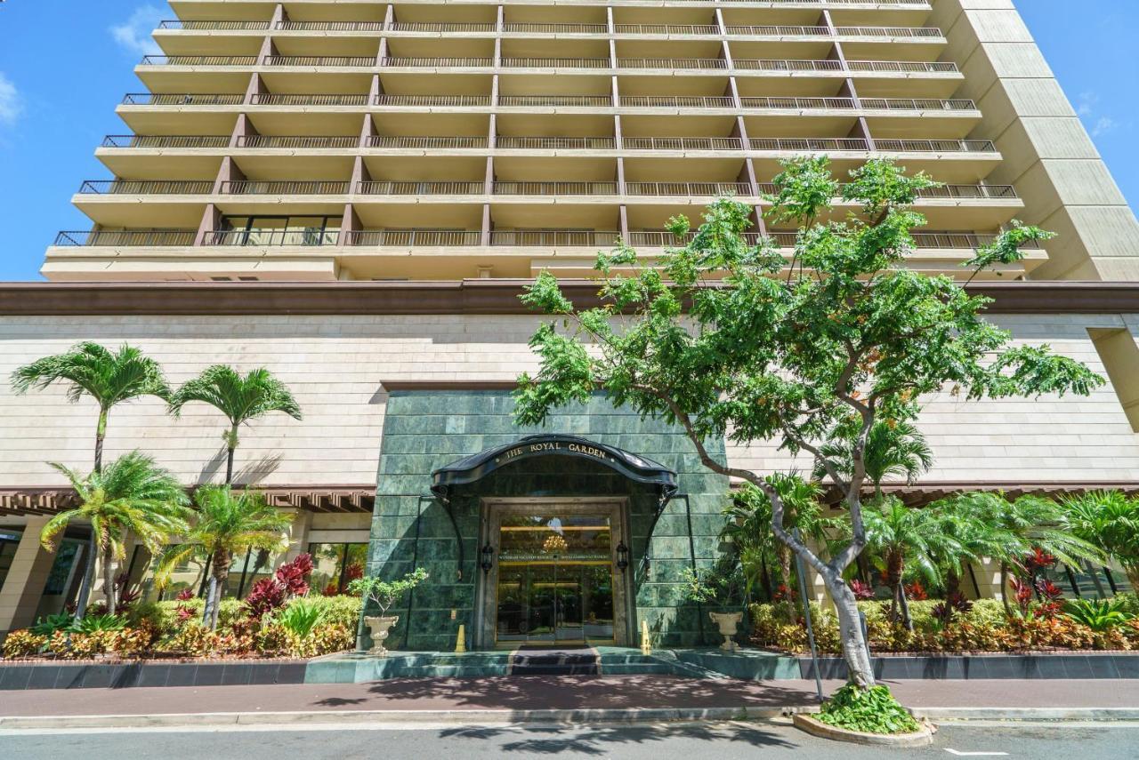 Studio Unit At The Royal Garden, In Waikiki ワイキキ・ロイヤルガーデン 檀香山 外观 照片